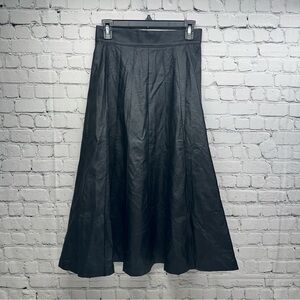 SANDRO FERRONE Elegant Black Maxi Skirt SIZE 42 USA Small